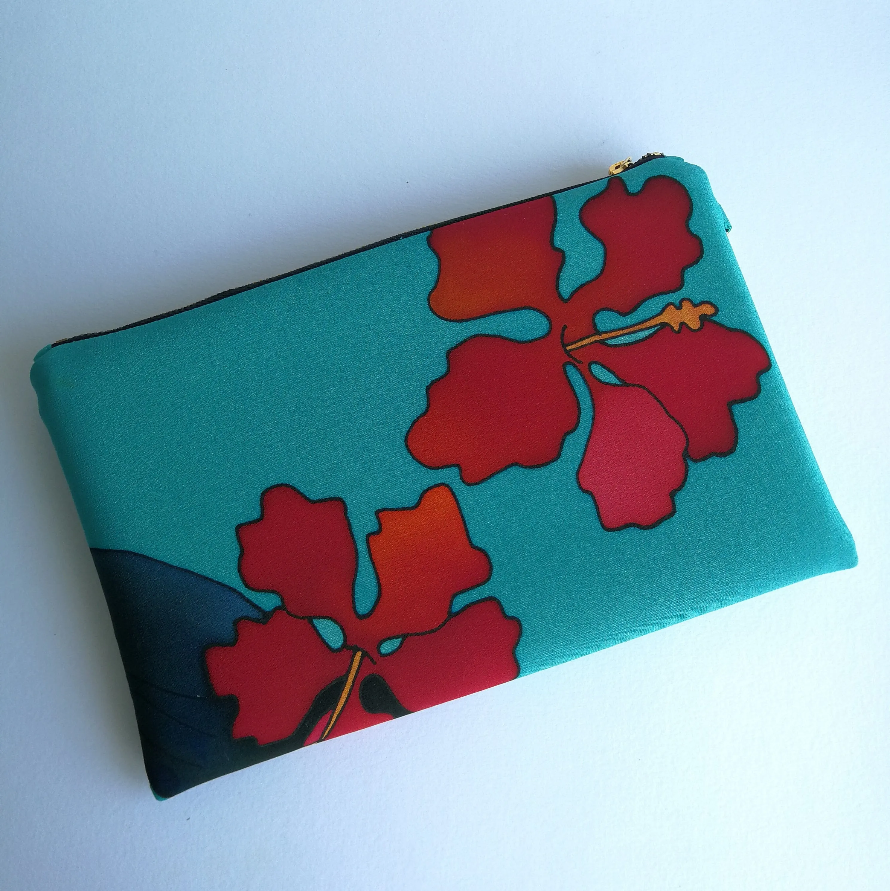 Silk Toucan Clutch