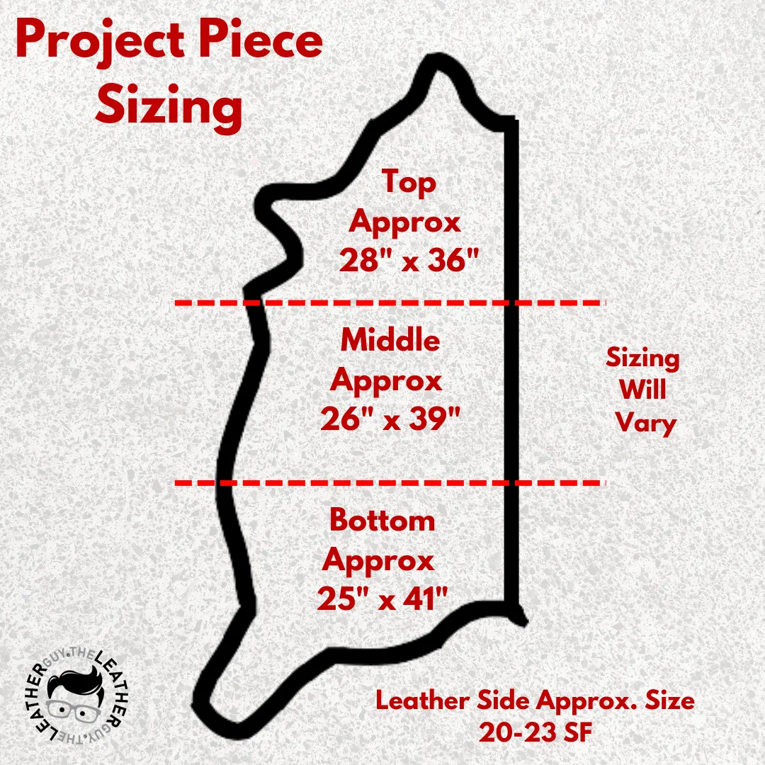 Sleeping Bear Dark Brown, 6.5-32 SqFt, 2-3 oz, Pull up Sides & Pieces, Crazy Buffalo