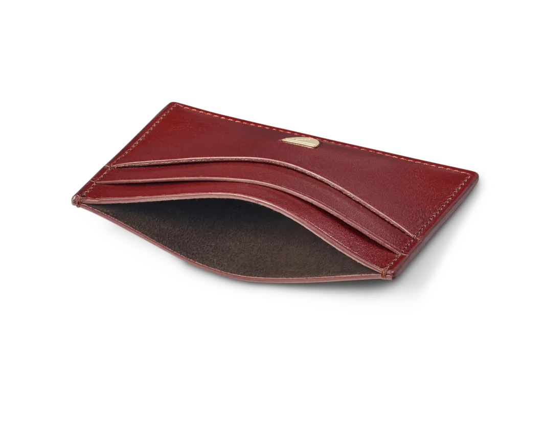 Slim Credit Card Holder – Smooth Cognac