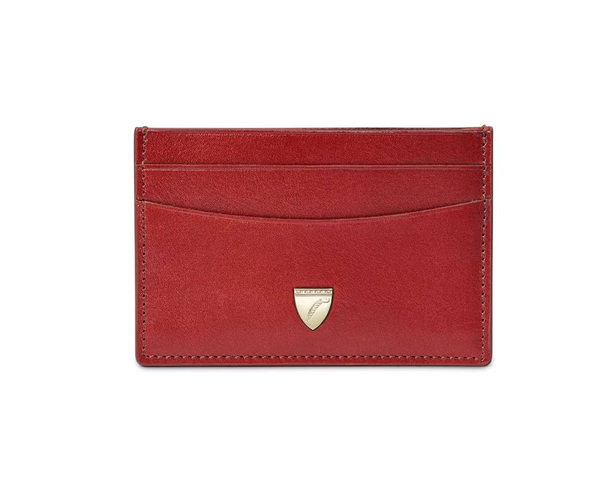 Slim Credit Card Holder – Smooth Cognac