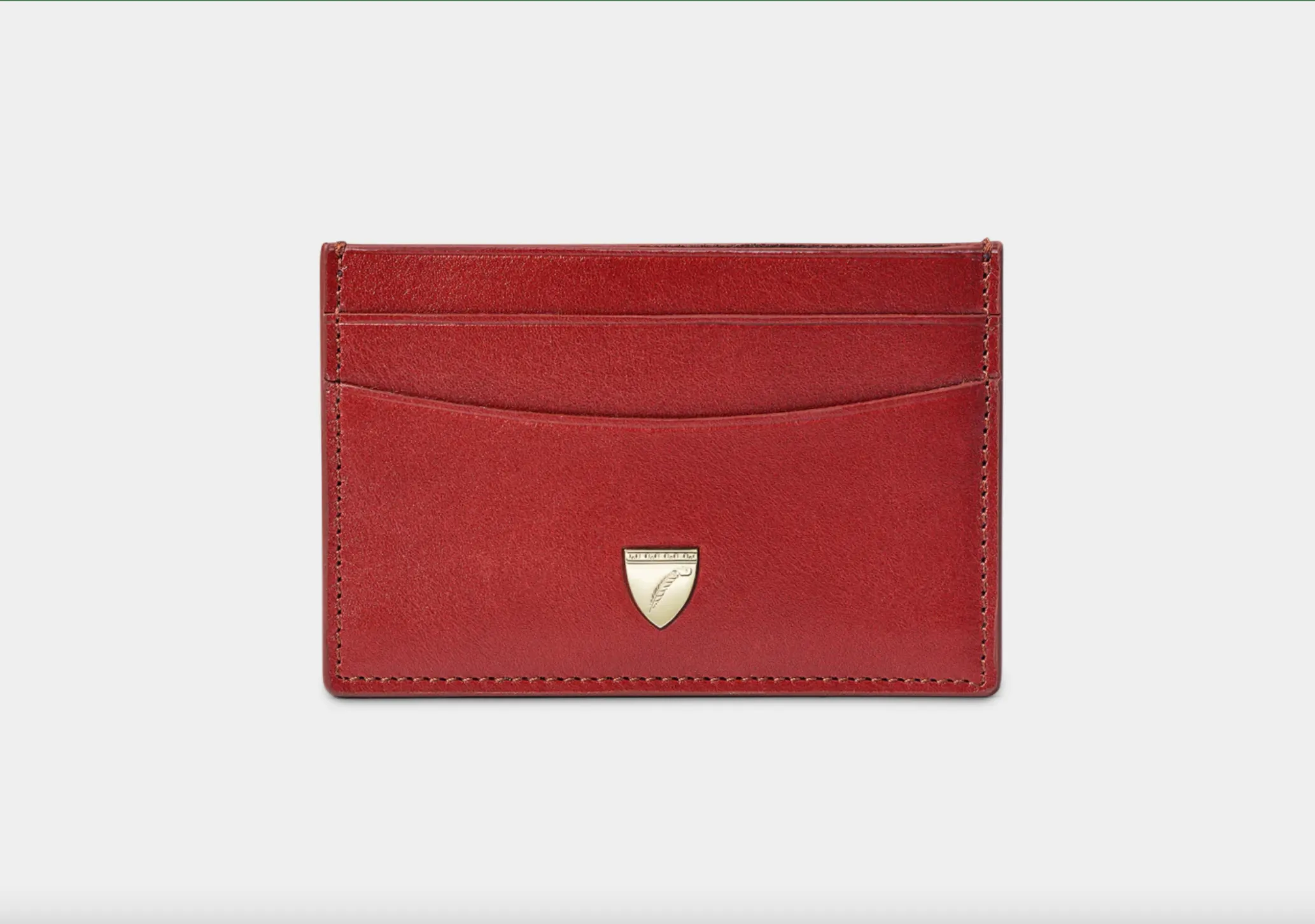 Slim Credit Card Holder – Smooth Cognac