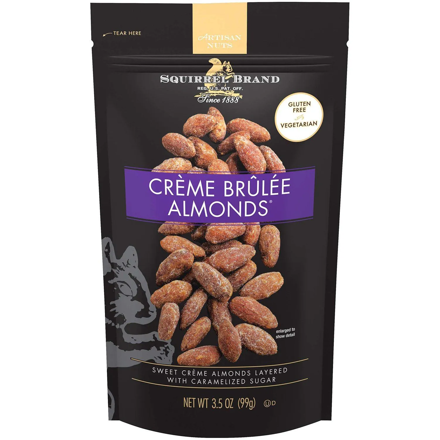 Squirrel Brand Crème Brûlée Almonds