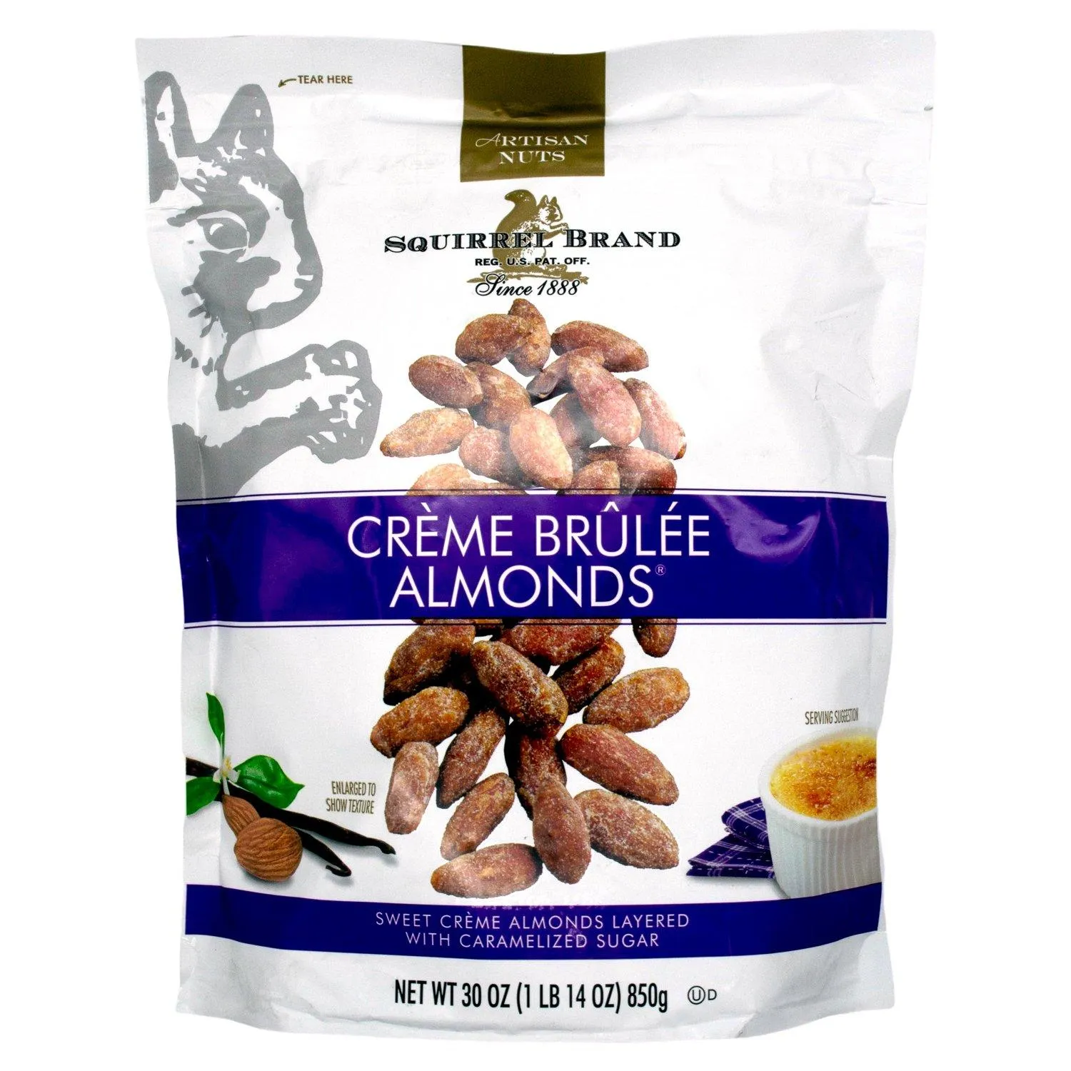 Squirrel Brand Crème Brûlée Almonds