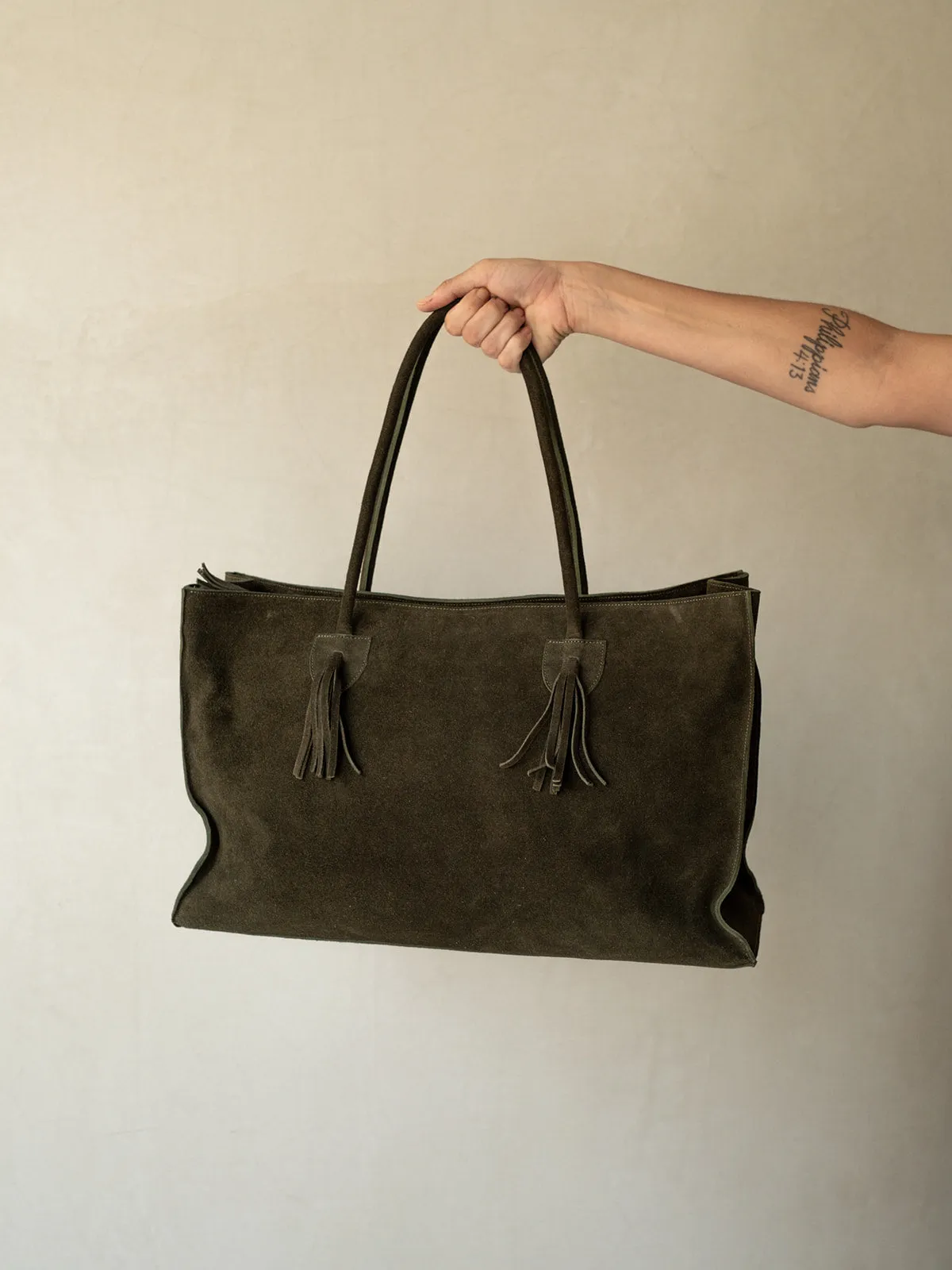 Suede Totes