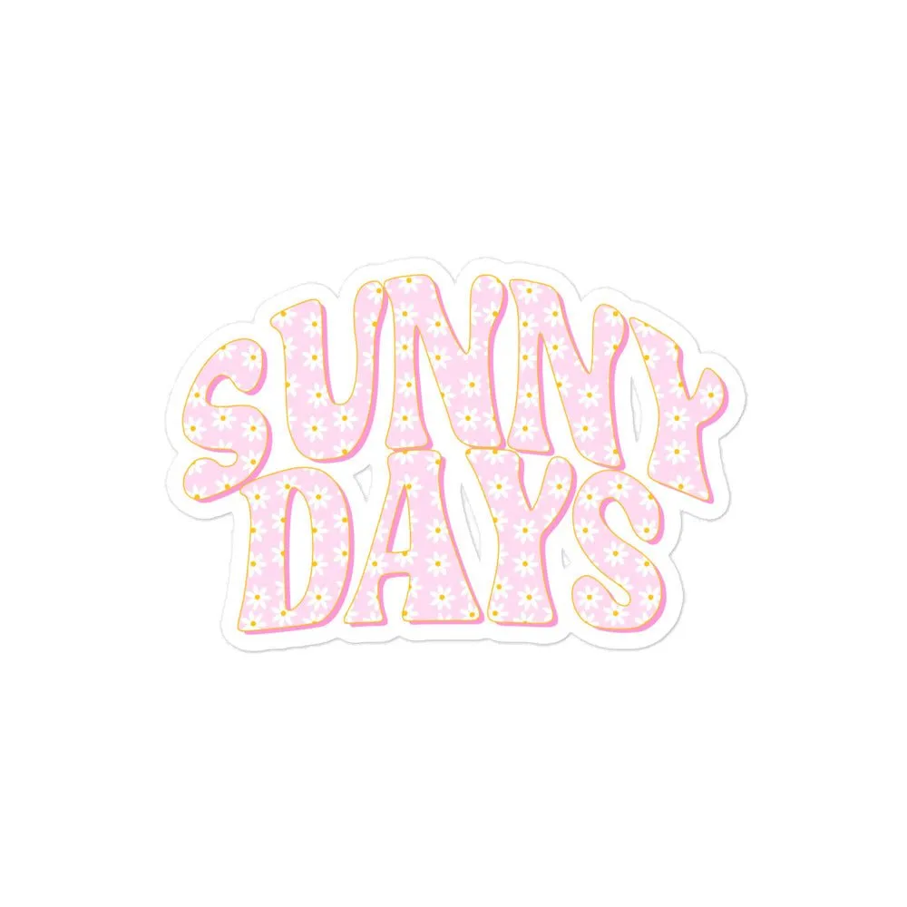 'Sunny Days' Sticker