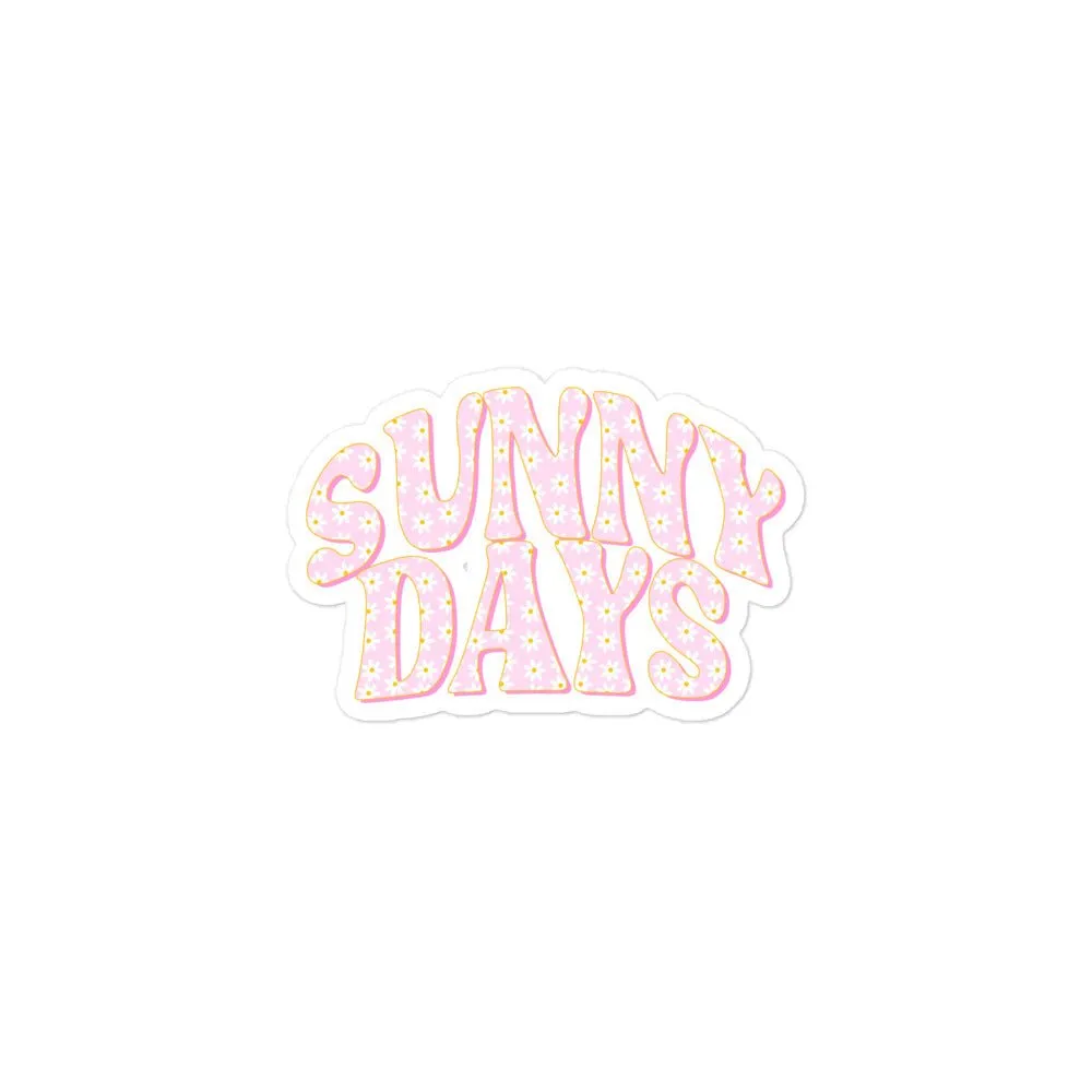 'Sunny Days' Sticker