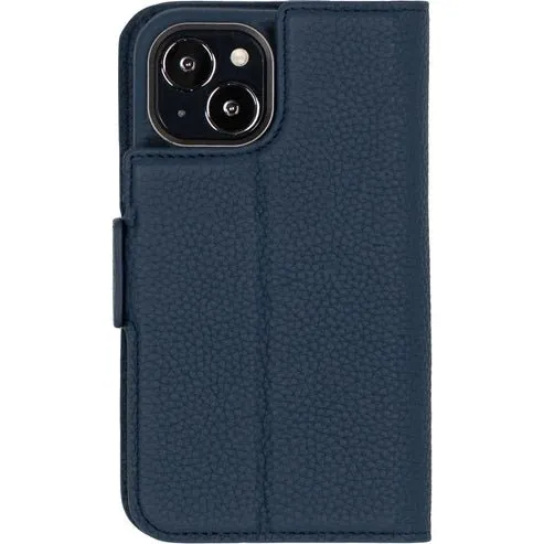 Windsor iPhone 14 Plus Bi-Fold Wallet Case, Monaco Blue